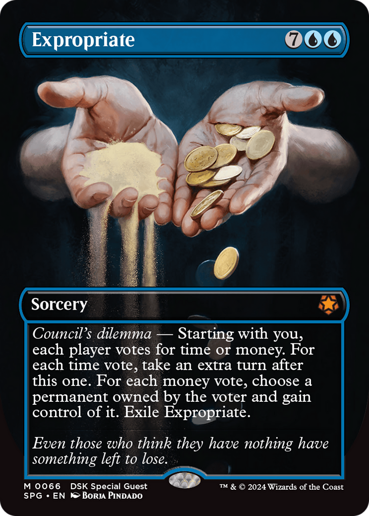 Expropriate (SPG-066) - Special Guests (Borderless) - Premium MTG Single from Wizards of the Coast - Just $9.79! Shop now at Game Crave Tournament Store