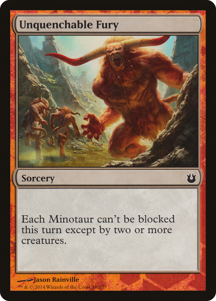 Unquenchable Fury (TBTH-010) - Battle the Horde