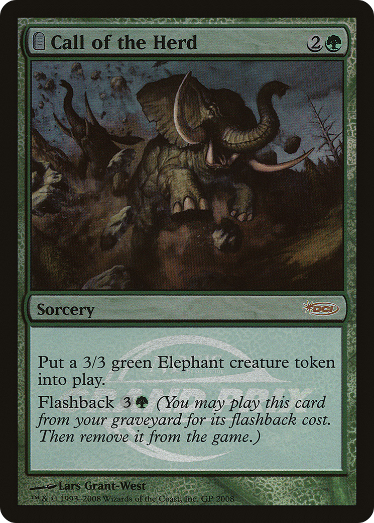 Call of the Herd (PGPX-2008) - Grand Prix Promos: (tombstone) Foil