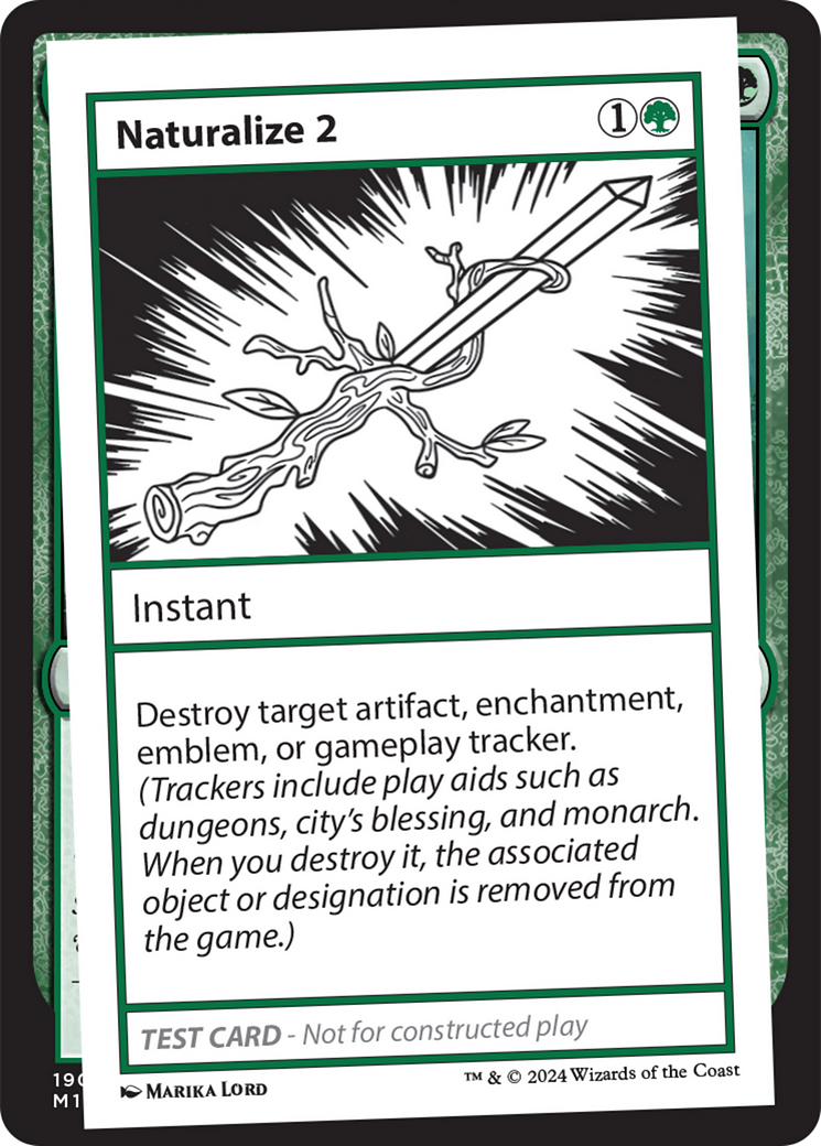 Naturalize 2 (MB2-341) - Mystery Booster 2 - Premium MTG Single from Wizards of the Coast - Just $0.26! Shop now at Game Crave Tournament Store