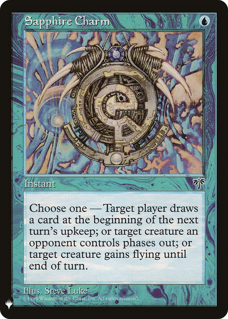 Sapphire Charm (MB1-478) - Mystery Booster