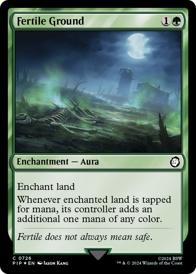 Fertile Ground (PIP-726) - Fallout - Premium MTG Single from Wizards of the Coast - Just $10.14! Shop now at Game Crave Tournament Store