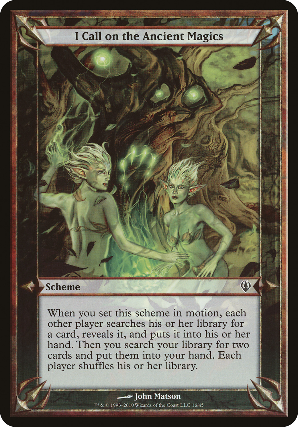 I Call on the Ancient Magics (OARC-16★) - Archenemy Schemes