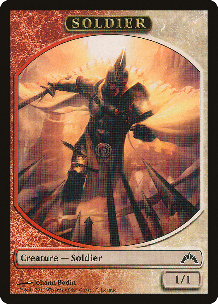 Soldier (L13-001) - League Tokens 2013