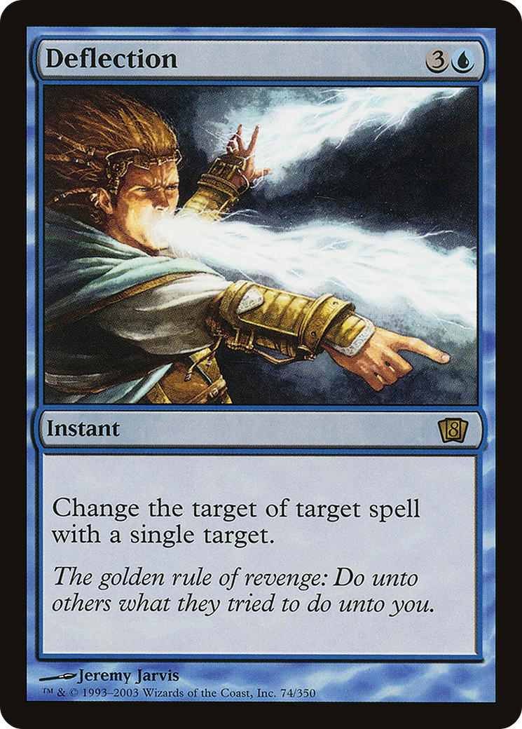 Deflection (8ED-74★) - 8th Edition Foil