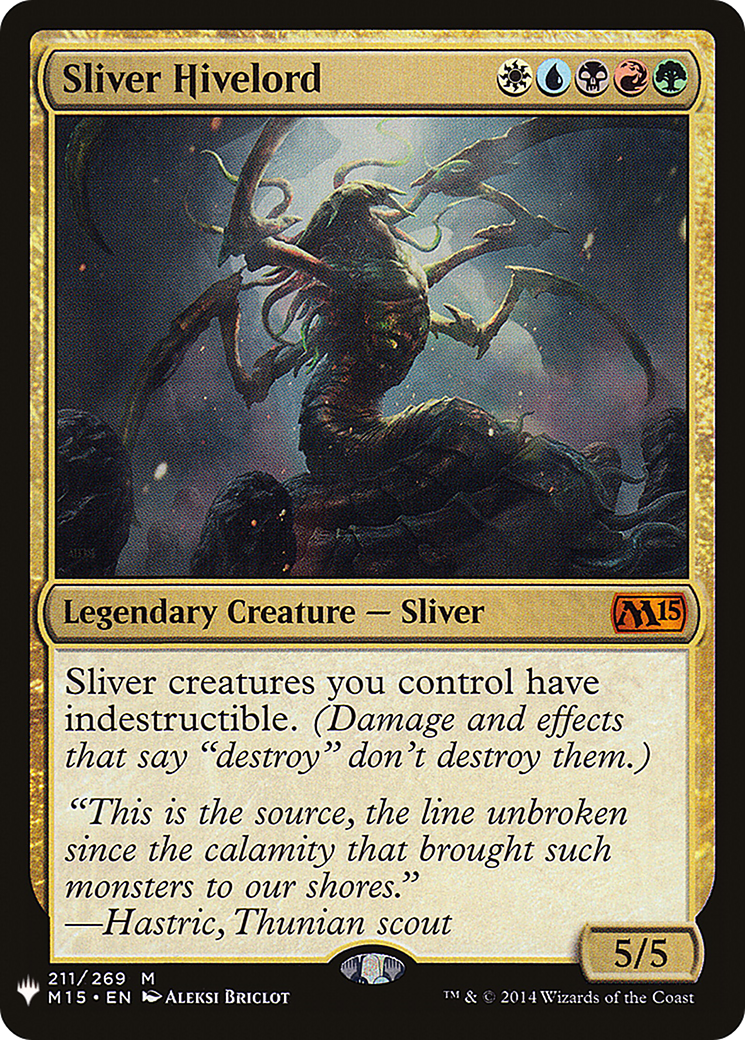 Sliver Hivelord (MB1-1487) - Mystery Booster