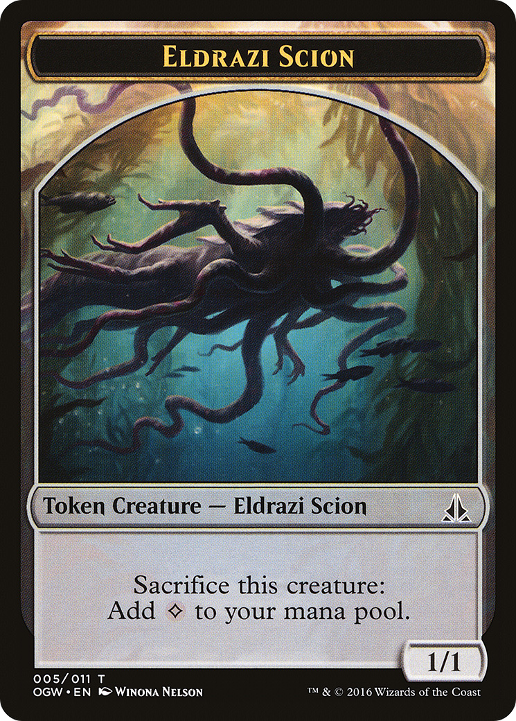 Eldrazi Scion (TOGW-005) - Oath of the Gatewatch Tokens