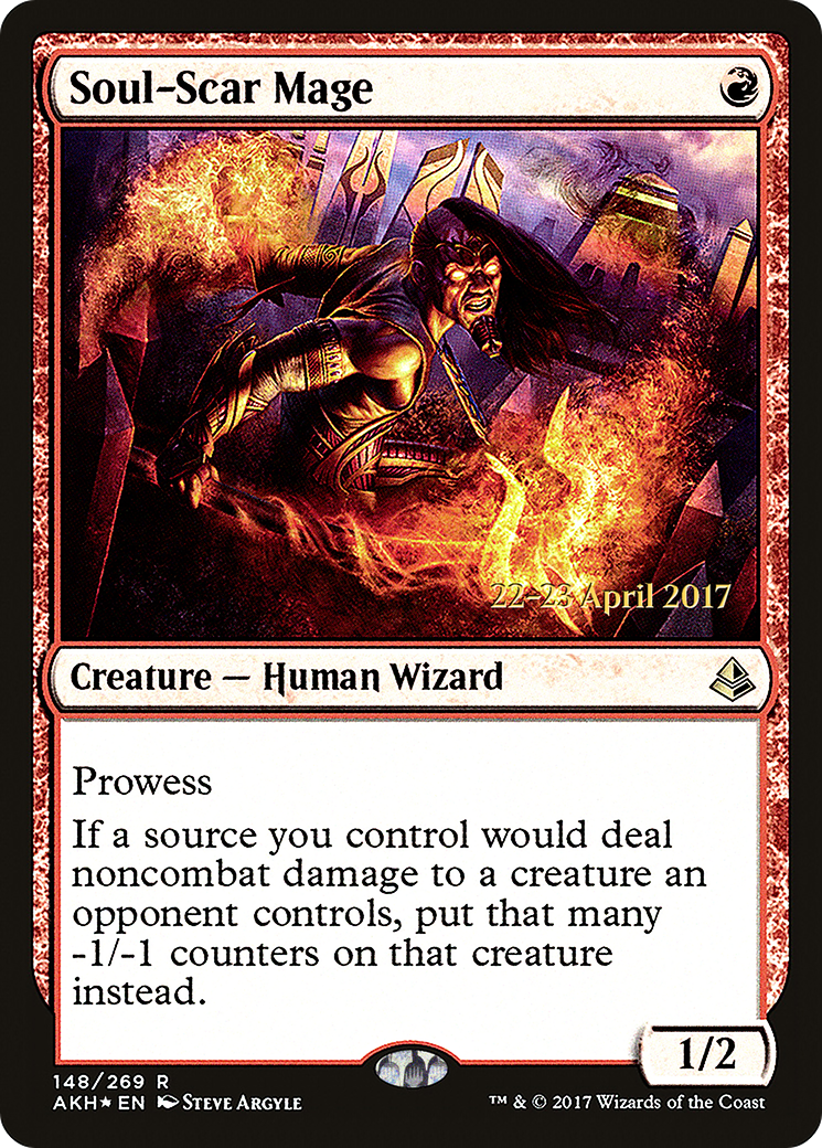 Soul-Scar Mage (PAKH-148S) - Amonkhet Promos Foil