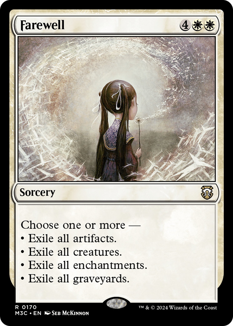 Farewell (M3C-170) - Modern Horizons 3 Commander - Premium MTG Single from Wizards of the Coast - Just $3.31! Shop now at Game Crave Tournament Store