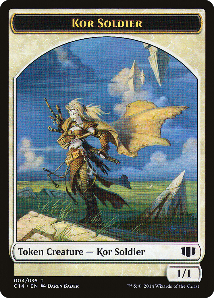Kor Soldier (TC14-004) - Commander 2014 Tokens
