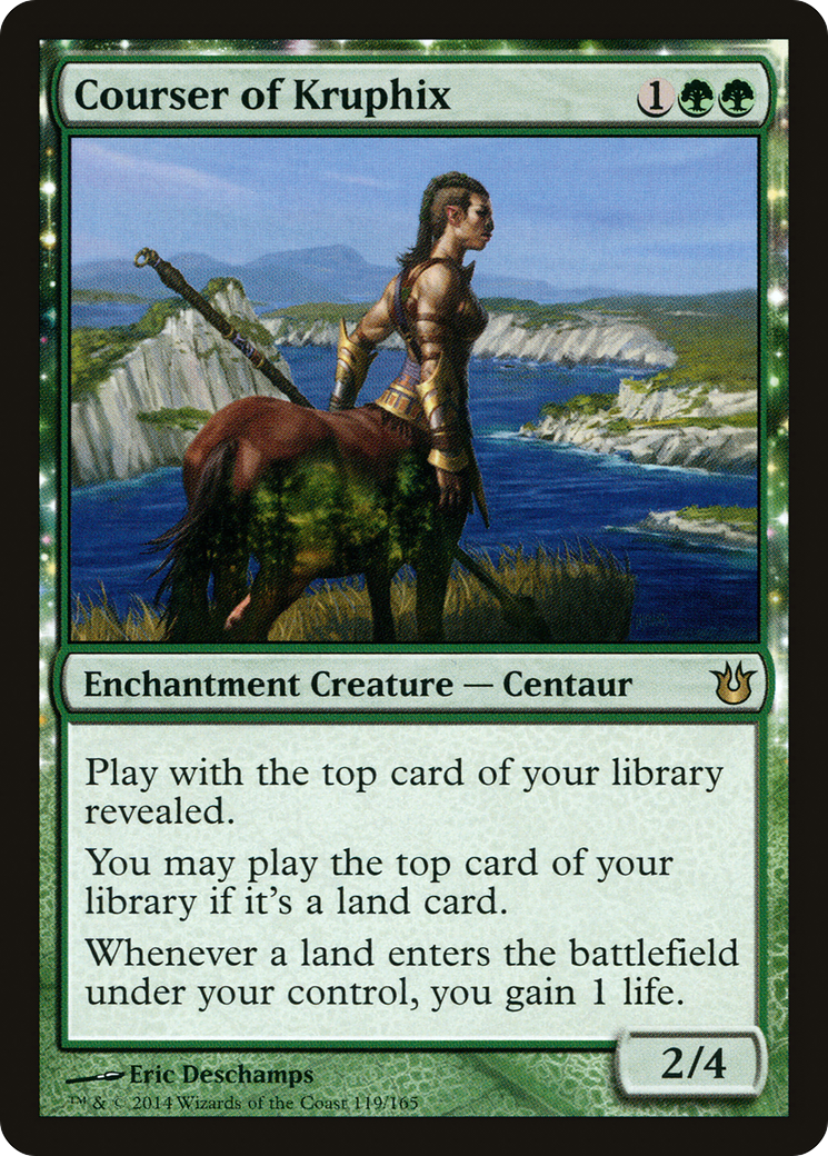 Courser of Kruphix (BNG-119) - Born of the Gods: (nyxtouched) Foil