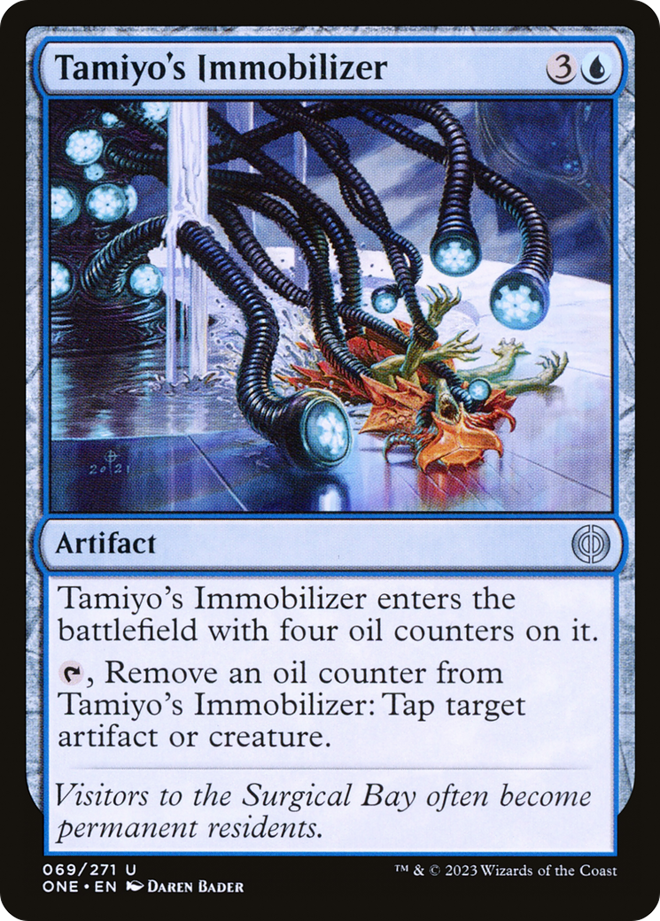 Tamiyo's Immobilizer (ONE-069) - Phyrexia: All Will Be One - Premium MTG Single from Wizards of the Coast - Just $0.25! Shop now at Game Crave Tournament Store