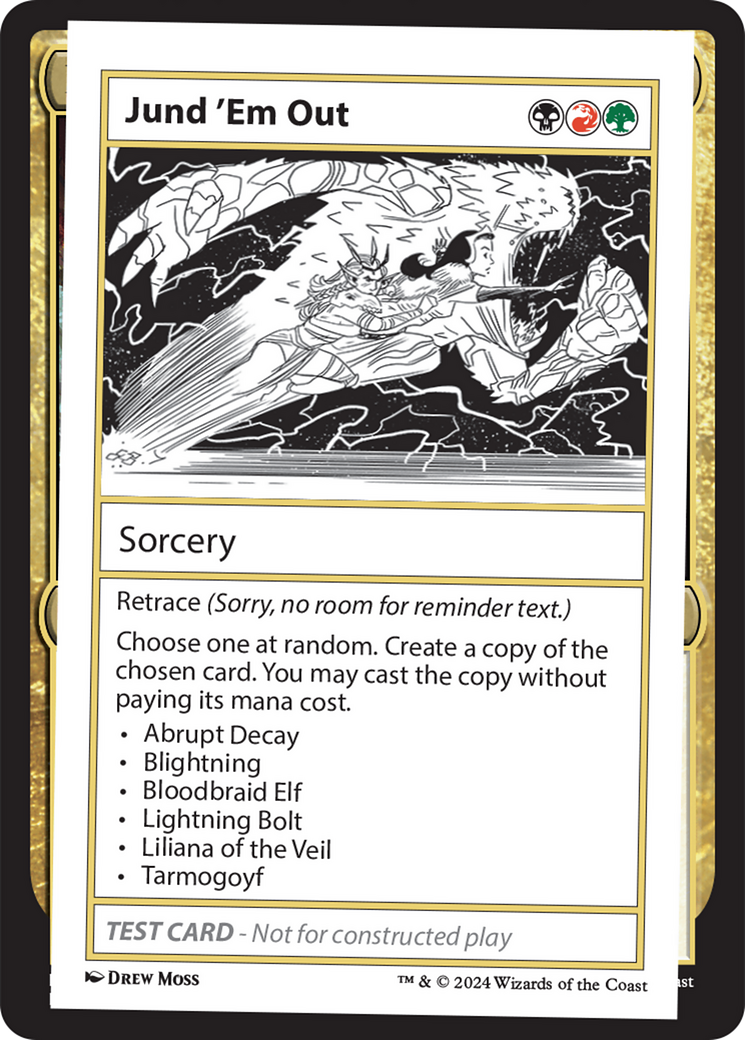Jund 'Em Out (MB2-357) - Mystery Booster 2 - Premium MTG Single from Wizards of the Coast - Just $0.54! Shop now at Game Crave Tournament Store