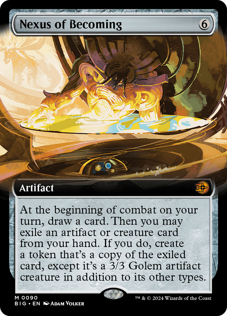 Nexus of Becoming (BIG-090) - The Big Score: (Extended Art) Foil - Premium MTG Single from Wizards of the Coast - Just $3.86! Shop now at Game Crave Tournament Store