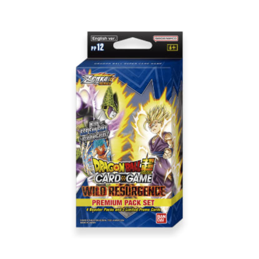 Dragon Ball Super TCG: Wild Resurgence Premium Pack - Premium DBS Sealed from Bandai - Just $9.99! Shop now at Game Crave Tournament Store