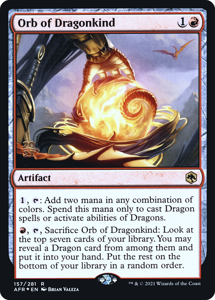 Orb of Dragonkind (PAFR-157S) - Adventures in the Forgotten Realms Promos Foil