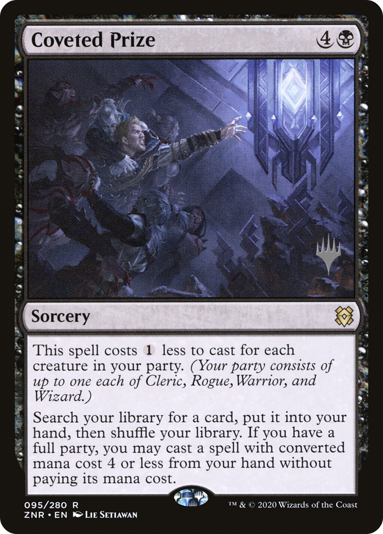 Coveted Prize (PZNR-95P) - Zendikar Rising Promos Foil