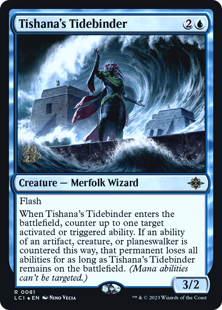 Tishana's Tidebinder (PLCI-81S) - The Lost Caverns of Ixalan Promos Foil - Premium MTG Single from Wizards of the Coast - Just $5.15! Shop now at Game Crave Tournament Store