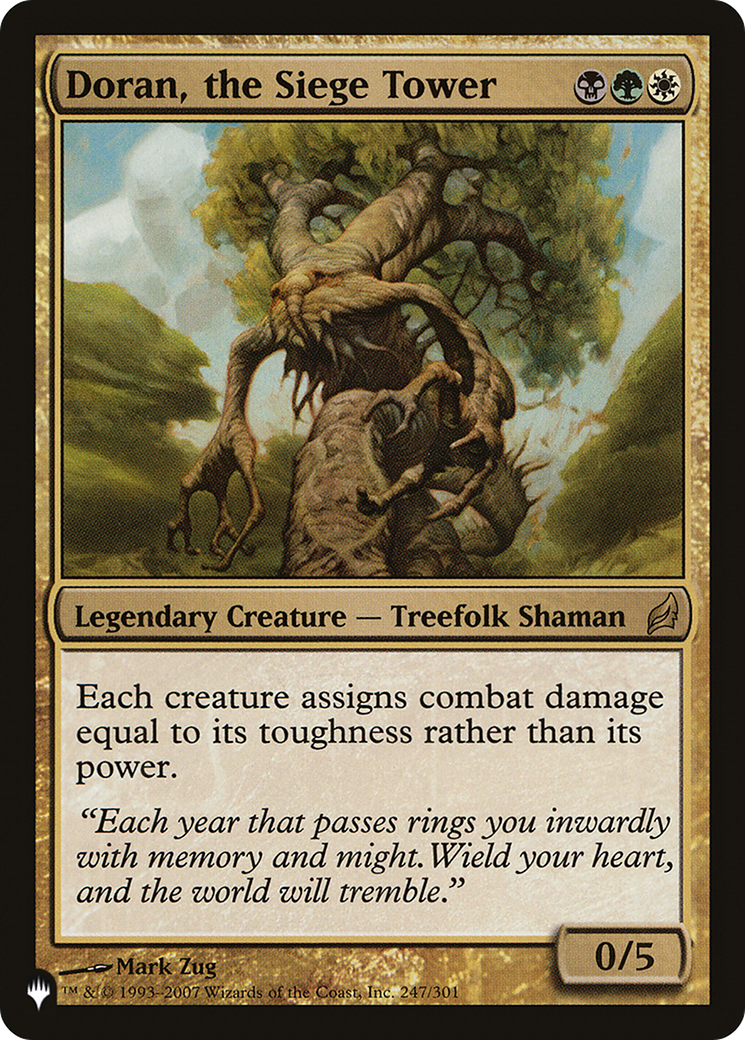 Doran, the Siege Tower (PLIST-206) - The List