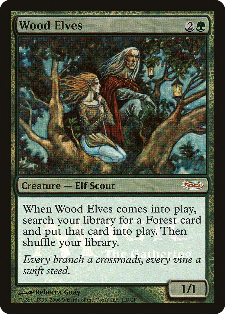 Wood Elves (PDCI-001) - DCI Promos Foil