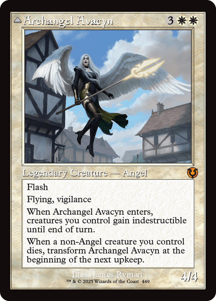 Archangel Avacyn // Avacyn, the Purifier (Retro Frame) (-449) - Innistrad Remastered - Premium MTG Single from Wizards of the Coast - Just $0.91! Shop now at Game Crave Tournament Store