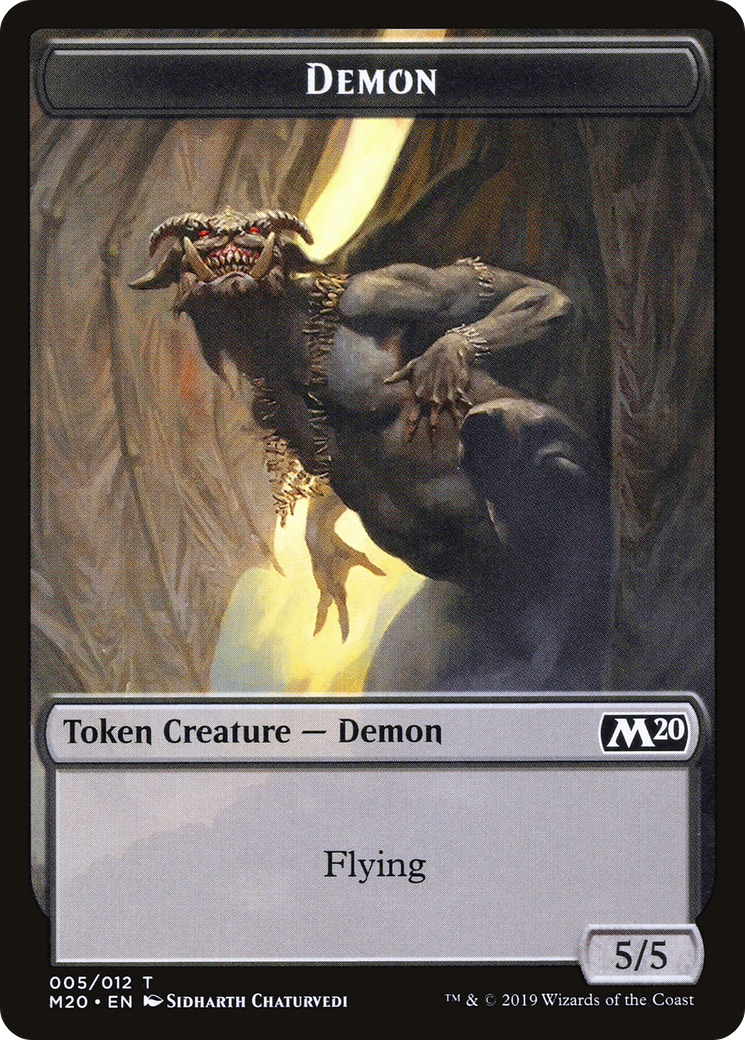 Demon (TM20-005) - Core Set 2020 Tokens