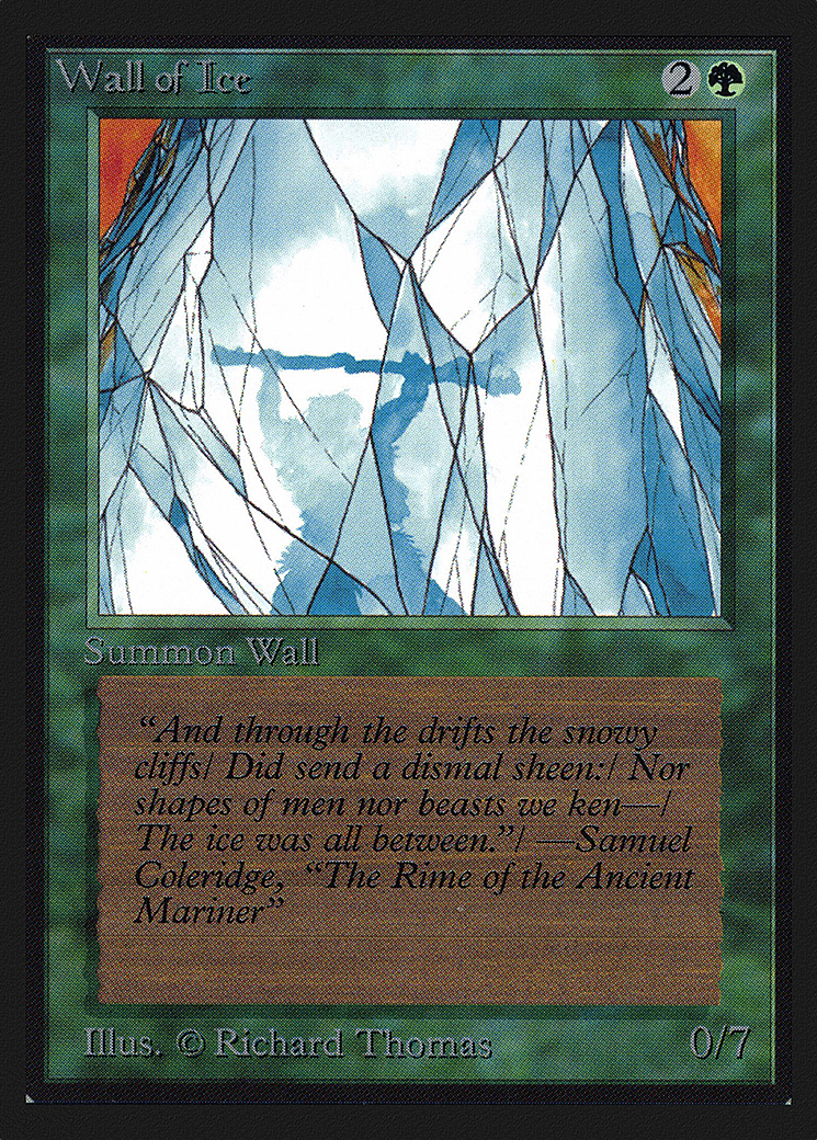 Wall of Ice (CEI-225) - Intl. Collectors' Edition