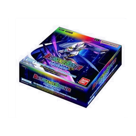 Digimon TCG - Resurgence Booster Box - Premium DGM Sealed from Bandai - Just $79.99! Shop now at Game Crave Tournament Store