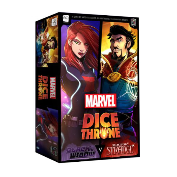 Dice Throne - Marvel 2-Hero Box 2 - Black Widow vs Doctor Strange - Premium Dice Throne Sealed from USAopoly - Just $29.99! Shop now at Game Crave Tournament Store