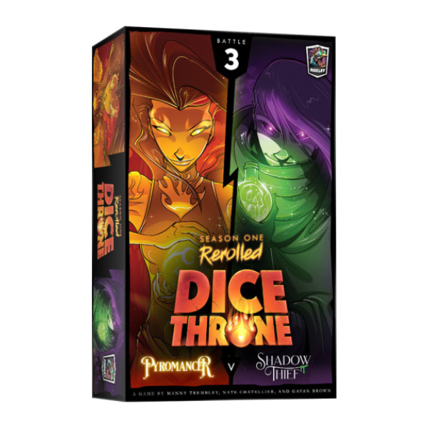 Dice Throne - Season 1 Box 3 - Pyromancer vs Shadow Thief - Premium Dice Throne Sealed from Nerd Ninjas - Just $29.99! Shop now at Game Crave Tournament Store