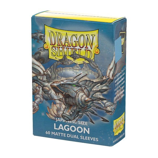 Dragon Shield Lagoon (60 ct) - Dual Matte - Japanese
