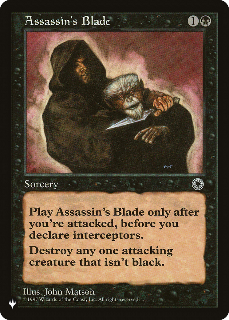 Assassin's Blade (PLIST-470) - The List