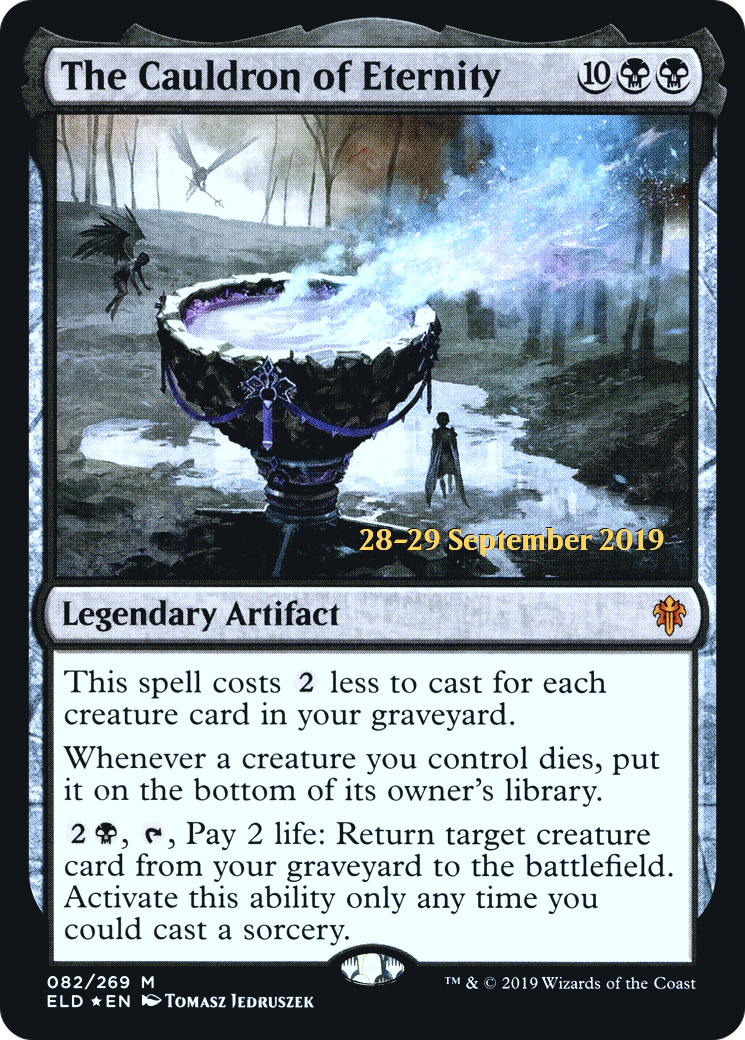 The Cauldron of Eternity (PELD-82S) - Throne of Eldraine Promos Foil