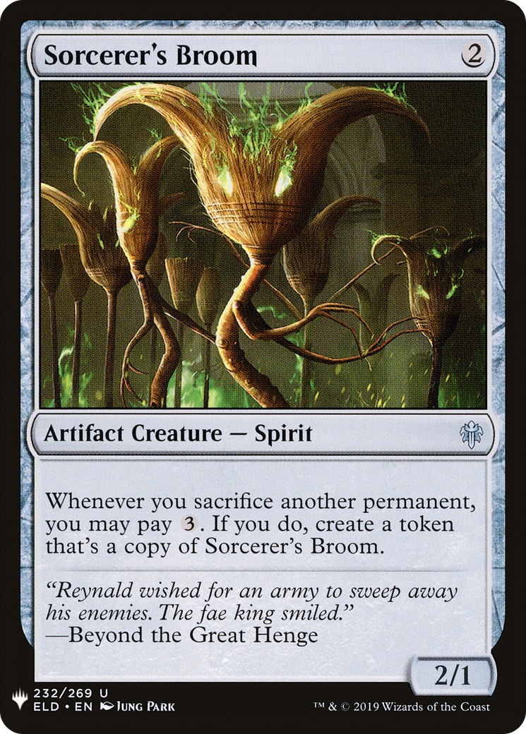 Sorcerer's Broom (MB1-1634) - Mystery Booster