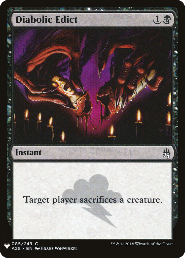 Diabolic Edict (MB1-624) - Mystery Booster