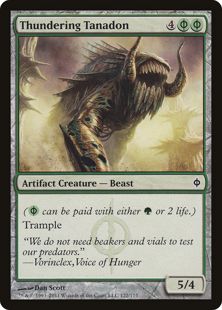 Thundering Tanadon (NPH-122) - New Phyrexia
