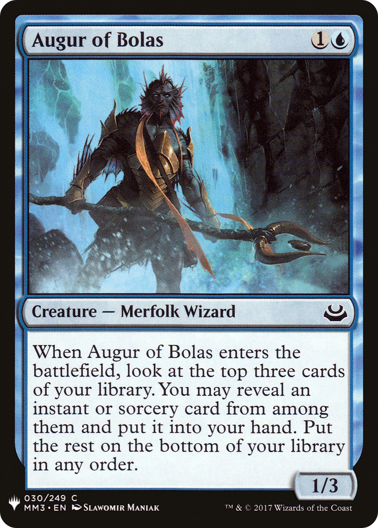 Augur of Bolas (MB1-292) - Mystery Booster