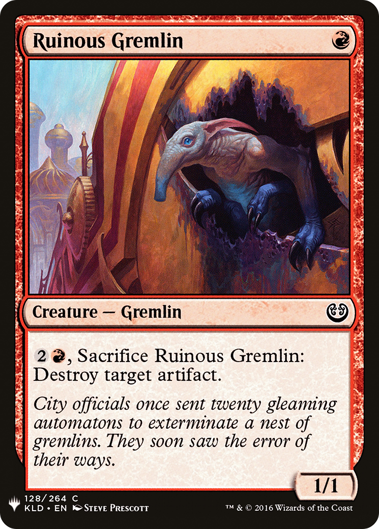 Ruinous Gremlin (MB1-1045) - Mystery Booster