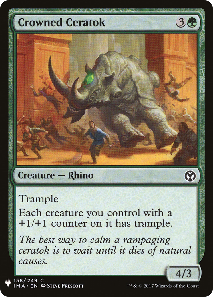 Crowned Ceratok (MB1-1174) - Mystery Booster