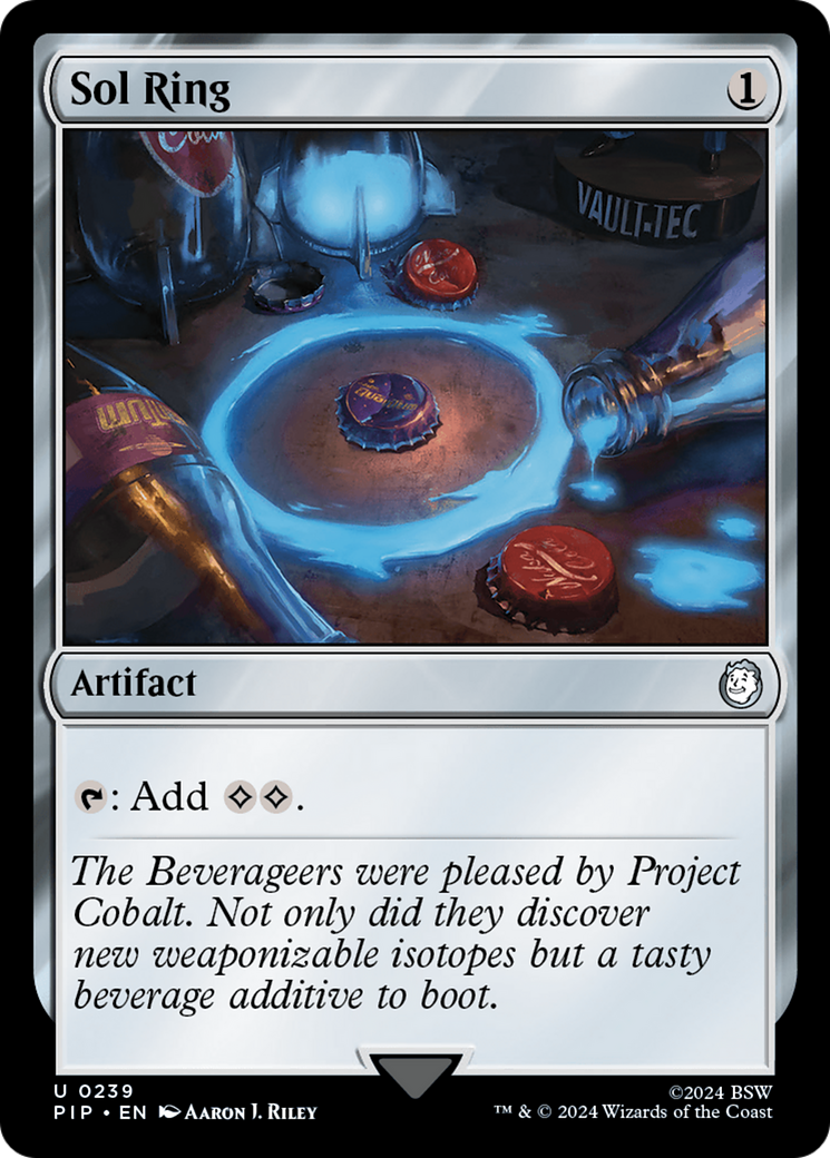 Sol Ring (PIP-239) - Fallout - Premium MTG Single from Wizards of the Coast - Just $0.93! Shop now at Game Crave Tournament Store