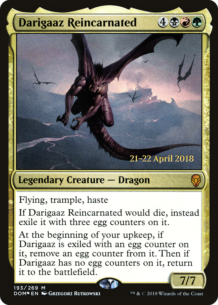 Darigaaz Reincarnated (PDOM-193S) - Dominaria Promos Foil