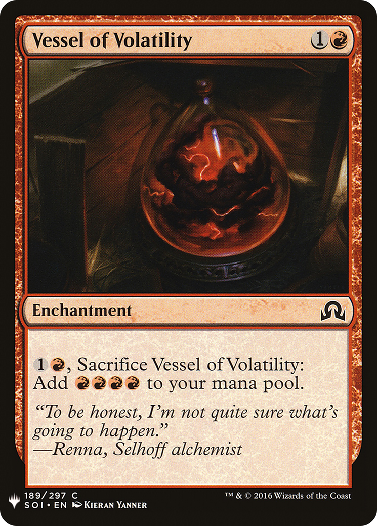 Vessel of Volatility (MB1-1095) - Mystery Booster