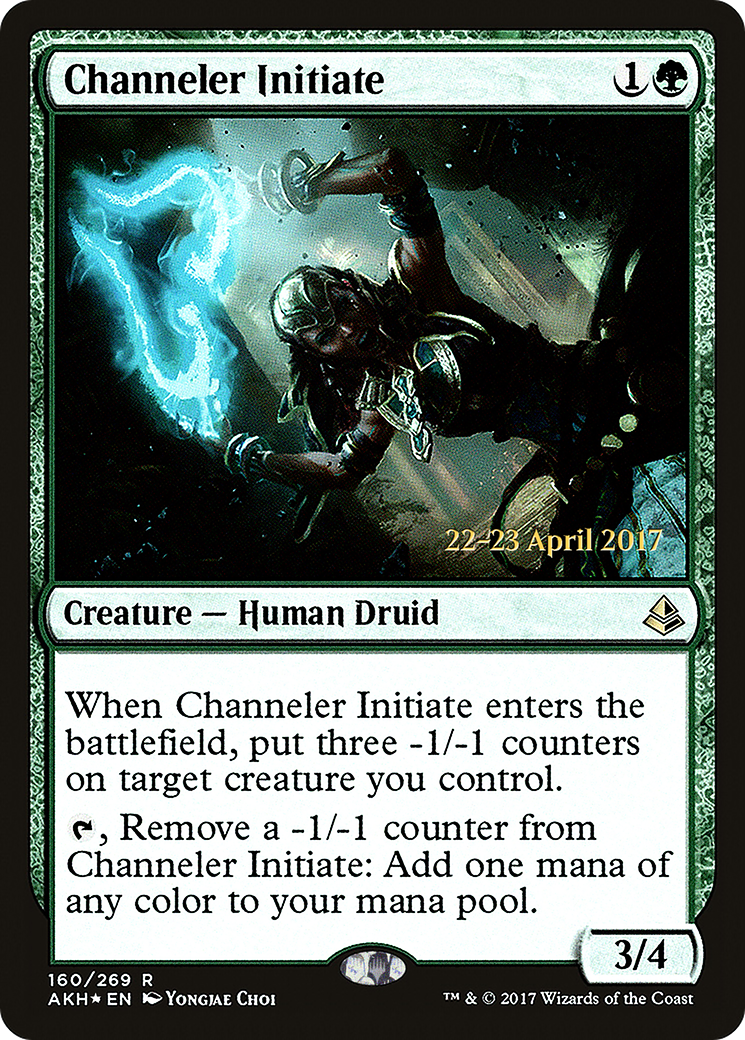 Channeler Initiate (PAKH-160S) - Amonkhet Promos Foil