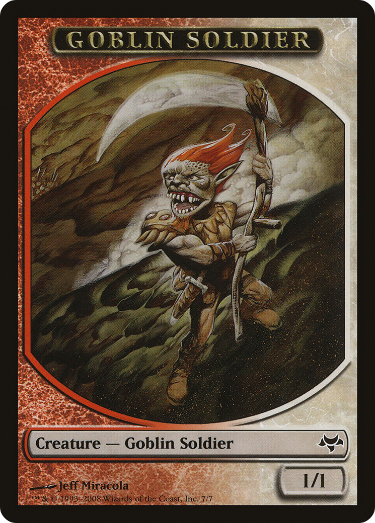 Goblin Soldier (TEVE-007) - Eventide Tokens