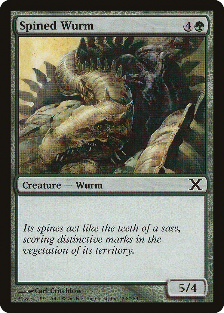 Spined Wurm (10E-298) - Tenth Edition
