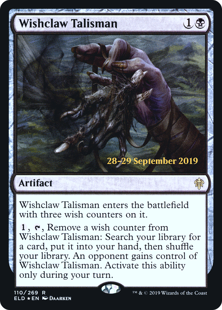Wishclaw Talisman (PELD-110S) - Throne of Eldraine Promos Foil