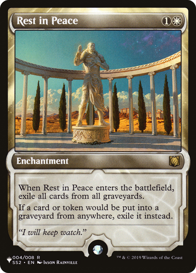 Rest in Peace (PLIST-030) - The List