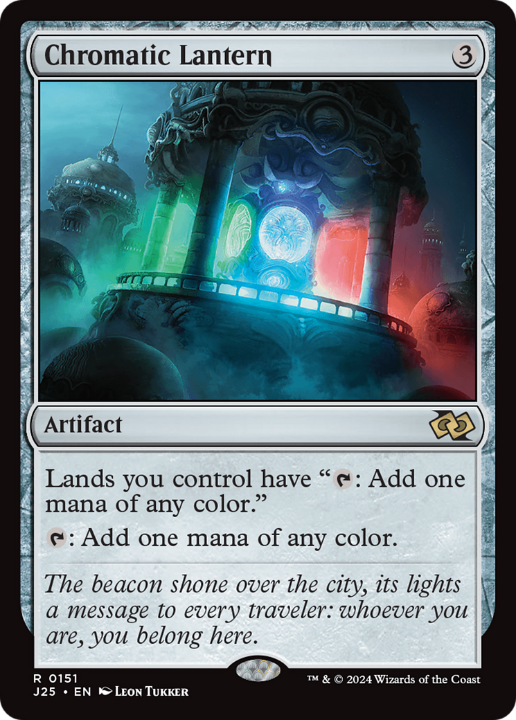 Chromatic Lantern (J25-151) - Foundations Jumpstart - Premium MTG Single from Wizards of the Coast - Just $1.74! Shop now at Game Crave Tournament Store