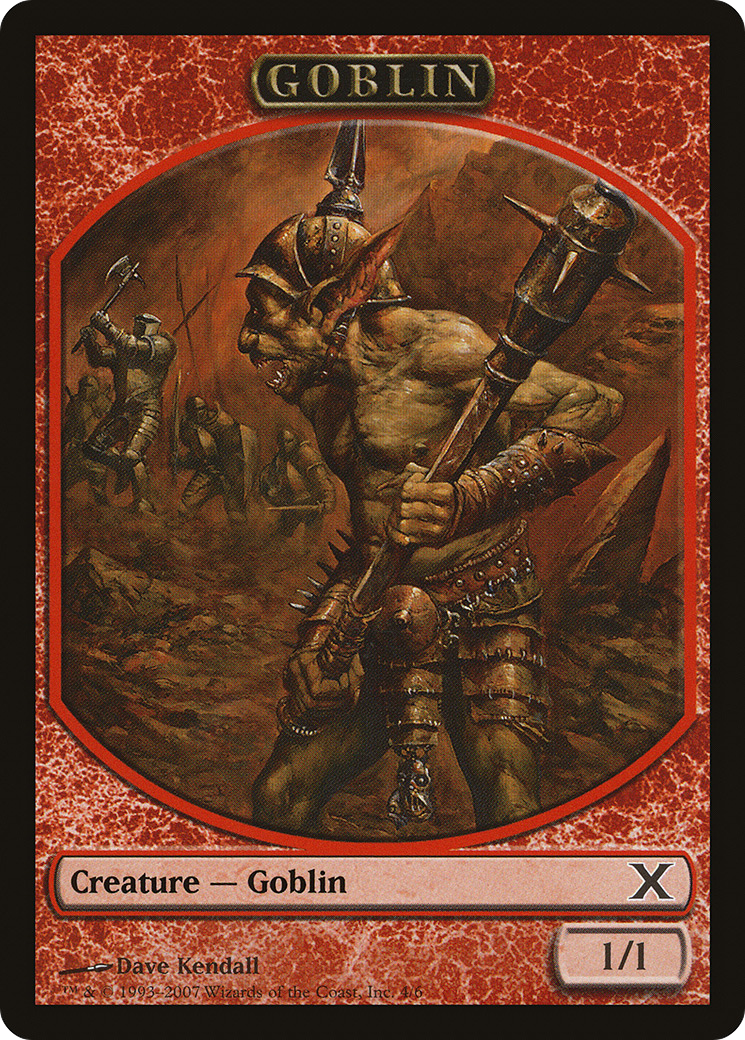 Goblin (T10E-004) - Tenth Edition Tokens