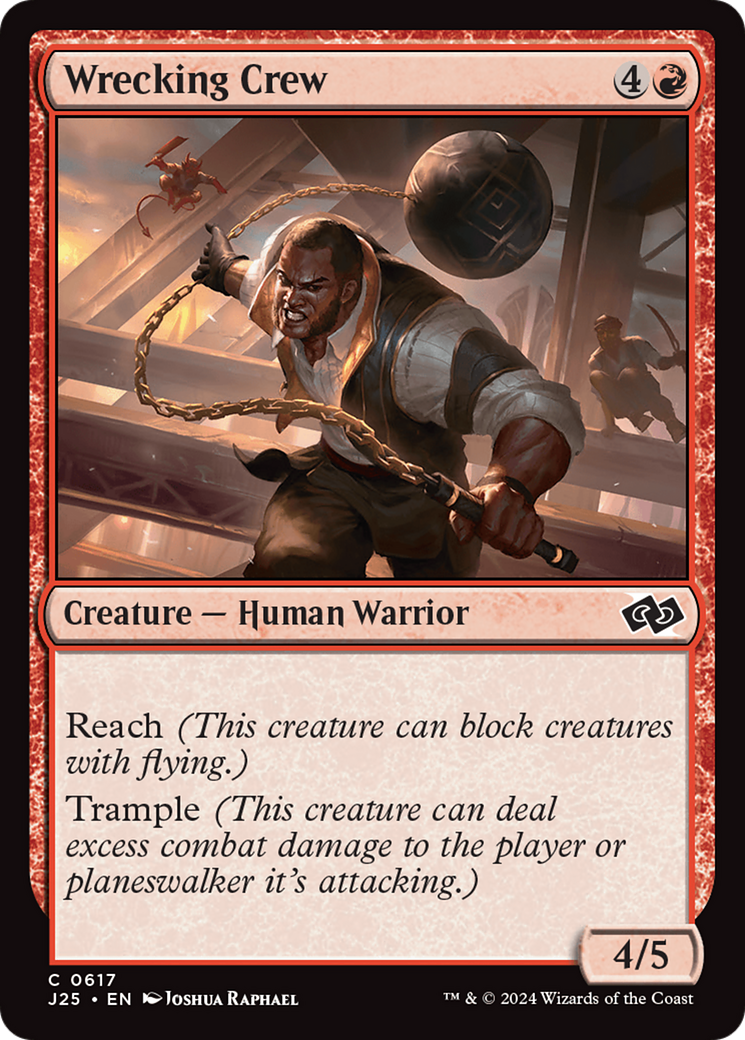 Wrecking Crew (J25-617) - Foundations Jumpstart - Premium MTG Single from Wizards of the Coast - Just $0.25! Shop now at Game Crave Tournament Store